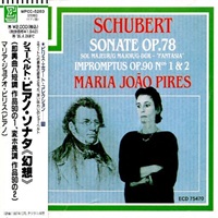 Erato Japan : Pires - Schubert Sonata No. 18, Impromptus
